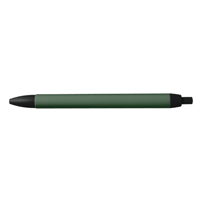 Christmas Green, Holiday Green, Solid Green,  Black Ink Pen (Front)