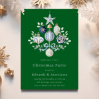 Christmas Green Office Corporate Christmas Party