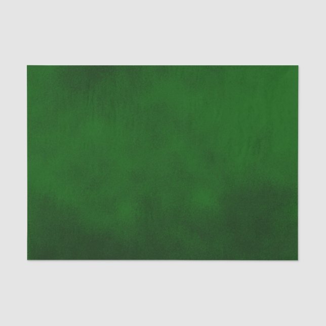 Christmas Green Smudge Colour Tissue Paper (Front)
