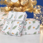 Christmas Greenery Watercolor Wrapping Paper<br><div class="desc">Best of all gifts will be yours to give with this christmas decoration designed wrapping papers.

You can choose the paper type to make your gifts unique and special.</div>