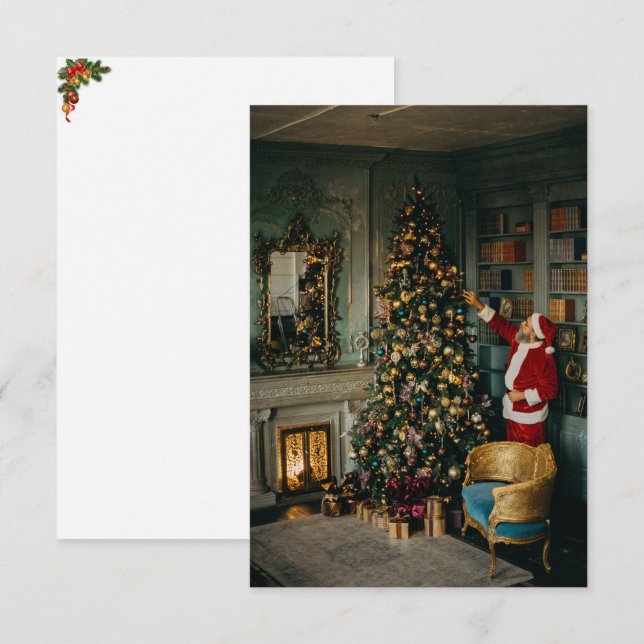Christmas Greeting Card (Front/Back)