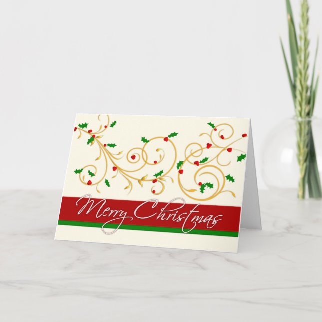 Christmas Greeting Card (Front)
