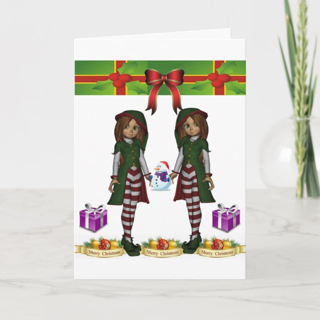 Christmas Greeting Card (Front)