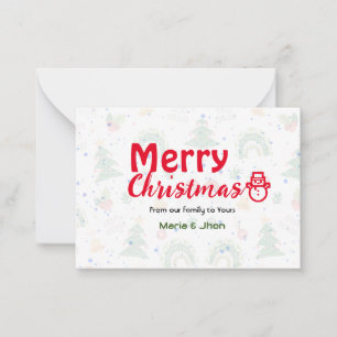 Christmas Greeting Card