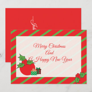 Christmas greeting card