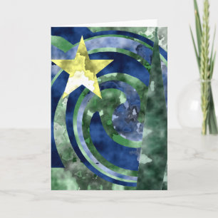 Christmas Greeting Card - Blank Inside