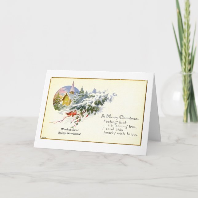 Christmas Greeting Card (ca. 1920) (Front)