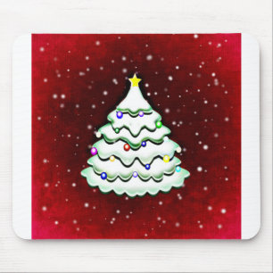 Christmas Greeting Card Christmas Greeting Mouse Pad