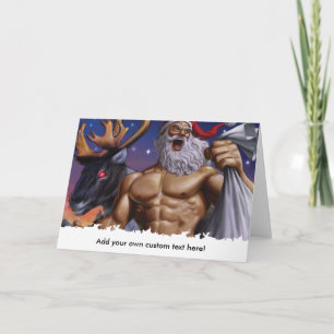 Christmas Greeting Card - Gym Motivation