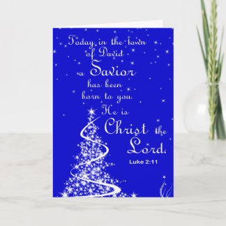 Christmas Greeting Card/Jesus is Saviour Holiday Card