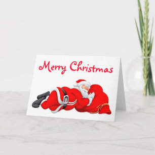 Christmas Greeting Card/Santa Holiday Card