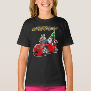 Christmas Greeting Card with Christmas lettering T-Shirt