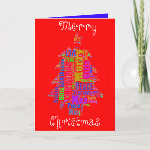 CHRISTMAS GREETING CARDS - HOLIDAY GIFT TIME XMAS