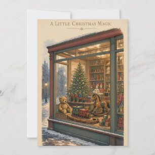 Christmas Greeting , European Vintage Toy Shop