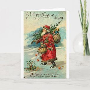 Christmas Greeting Holiday Card