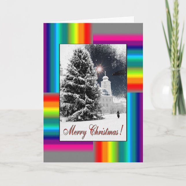 Christmas Greetingcard  Holiday Card (Front)