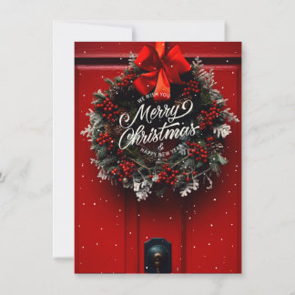 Christmas greetings card 