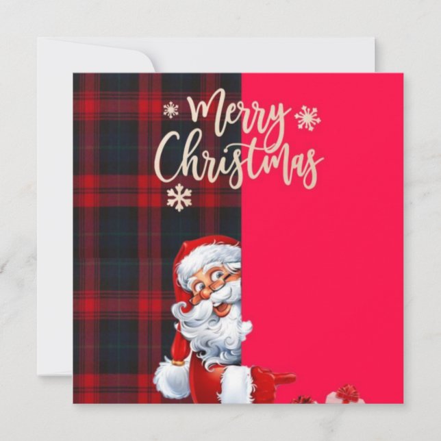 Christmas greetings card  (Front)