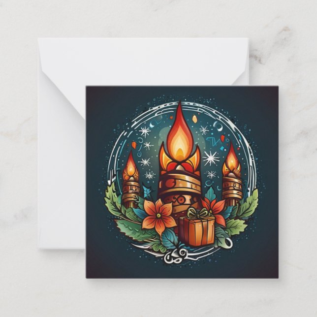 CHRISTMAS GREETINGS CARD (Front)