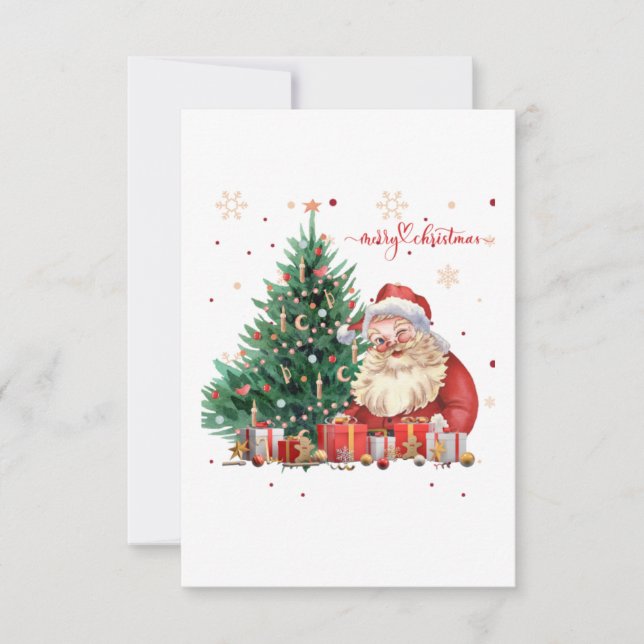 Christmas Greetings Card#23 Card (Front)