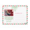 Christmas Greetings Family Photo Glitter Air Mail