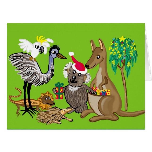 Christmas greetings from Australia (Front Horizontal)