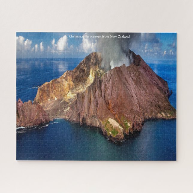 Christmas Greetings from New Zealand Jigsaw Puzzle (Horizontal)