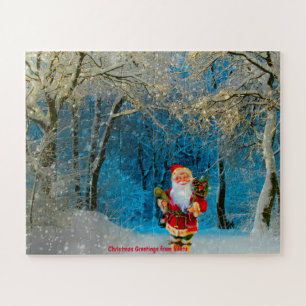 Christmas Greetings from Santa Jigsaw Puzzle