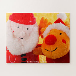 Christmas Greetings from Santa Jigsaw Puzzle