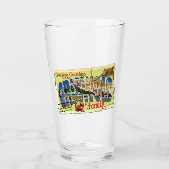 Christmas Greetings from the Griswold Family Glass (Front)