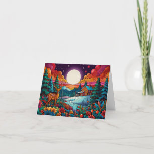 CHRISTMAS GREETINGS HOLIDAY CARD