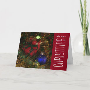 Christmas Greetings Holiday Card