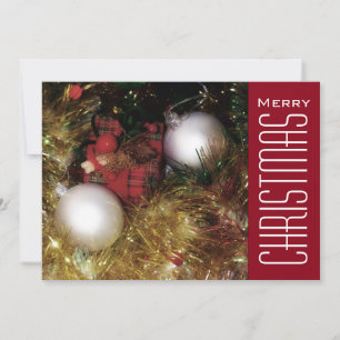 Christmas Greetings Holiday Card