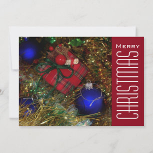 Christmas Greetings Holiday Card