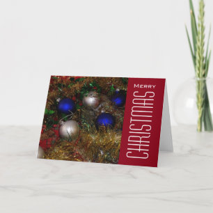 Christmas Greetings Holiday Card