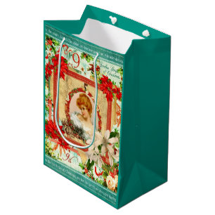 Christmas Greetings Medium Gift Bag
