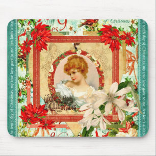 Christmas Greetings Mouse Pad