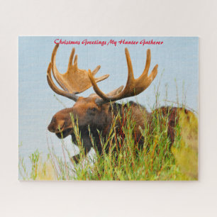 Christmas Greetings My Hunter Gatherer Jigsaw Puzzle