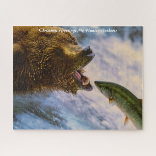 Christmas Greetings My Hunter Gatherer Jigsaw Puzzle