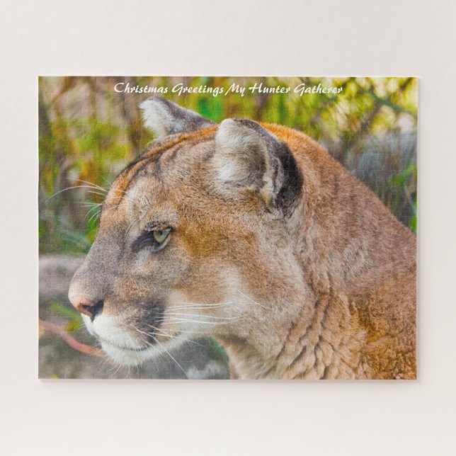 Christmas Greetings My Hunter Gatherer Jigsaw Puzzle (Horizontal)