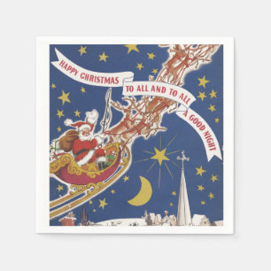 Christmas Greetings Napkin