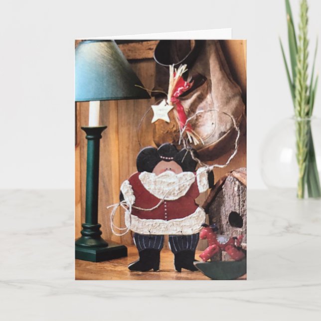 CHRISTMAS GREETINGS TO GOOD FRIENDS CARD (Front)