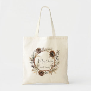 Christmas Greetings Tote Bag