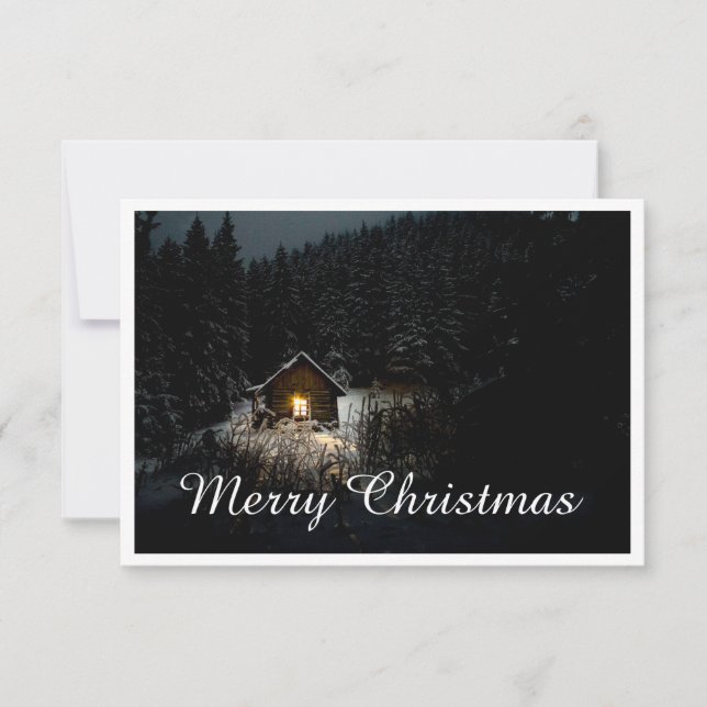 Christmas Greetings with Witch House (Front)