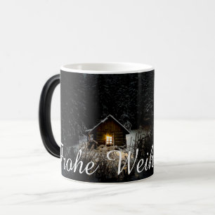 Christmas Greetings with Witch House Magic Mug