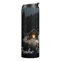 Christmas Greetings with Witch House Thermal Tumbl