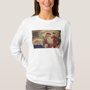 Christmas GreetingSanta Hanging Ornaments T-Shirt