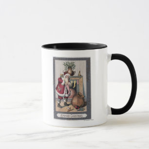 Christmas GreetingSanta Stuffing Stockings Mug