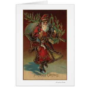 Christmas GreetingSanta with Gifts # 2