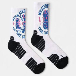 Christmas Grit Style Festive Athletic Crew Socks